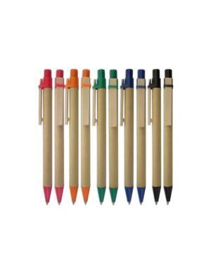 Στυλό οικολογικό με ξύλινο clip